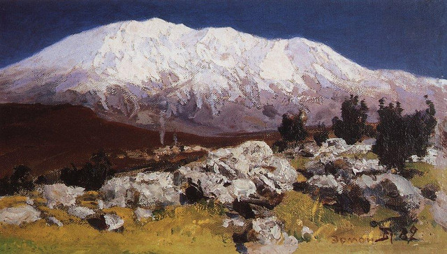 У подножия горы Хермон 1882