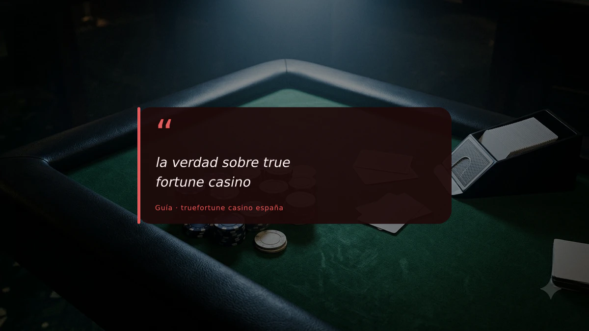 la verdad sobre true fortune casino