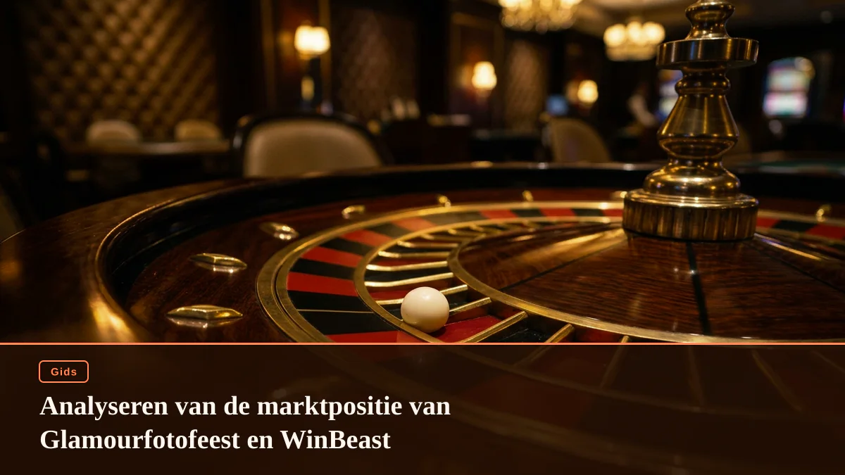 Analyseren van de marktpositie van Glamourfotofeest en WinBeast