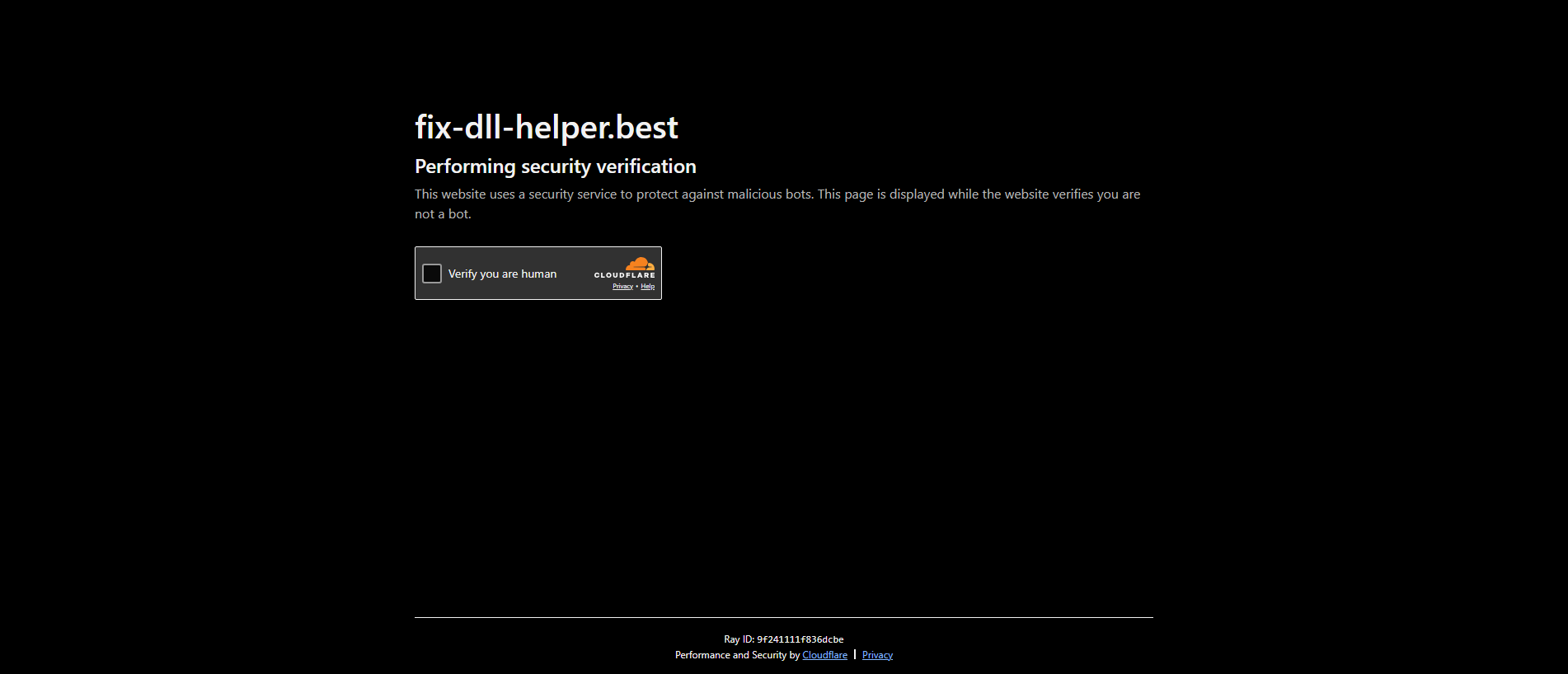 Stored capture of fix-dll-helper.best