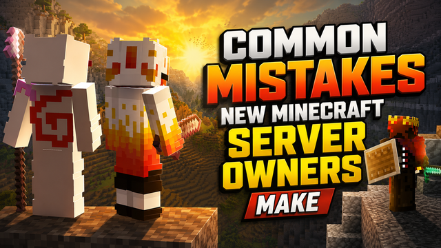 Common Mistakes New Minecraft Server Owners Make