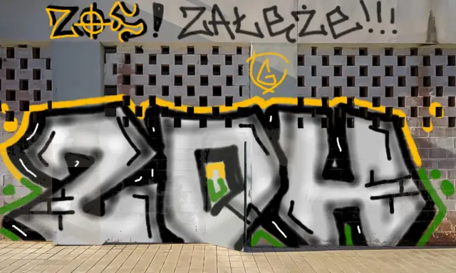 Graffiti artwork by k0S4