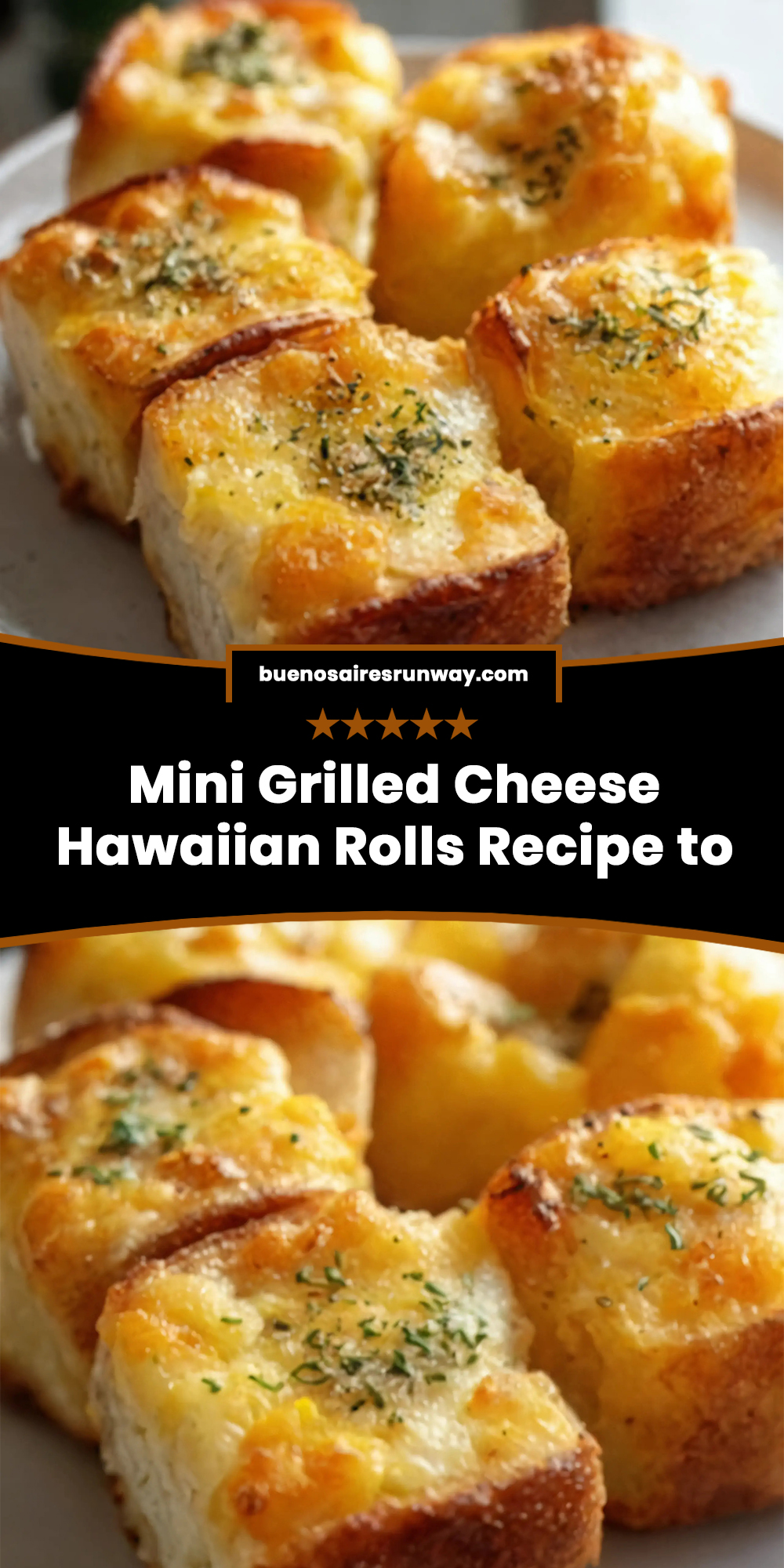 Mini Grilled Cheese Hawaiian Rolls Recipe to Try Today!