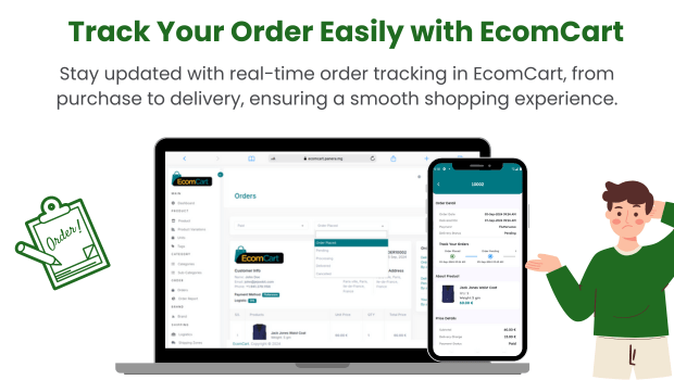 EcomCart - Flutter Modern eCommerce App Built with Laravel & Vue.js - Flutter Online Stores