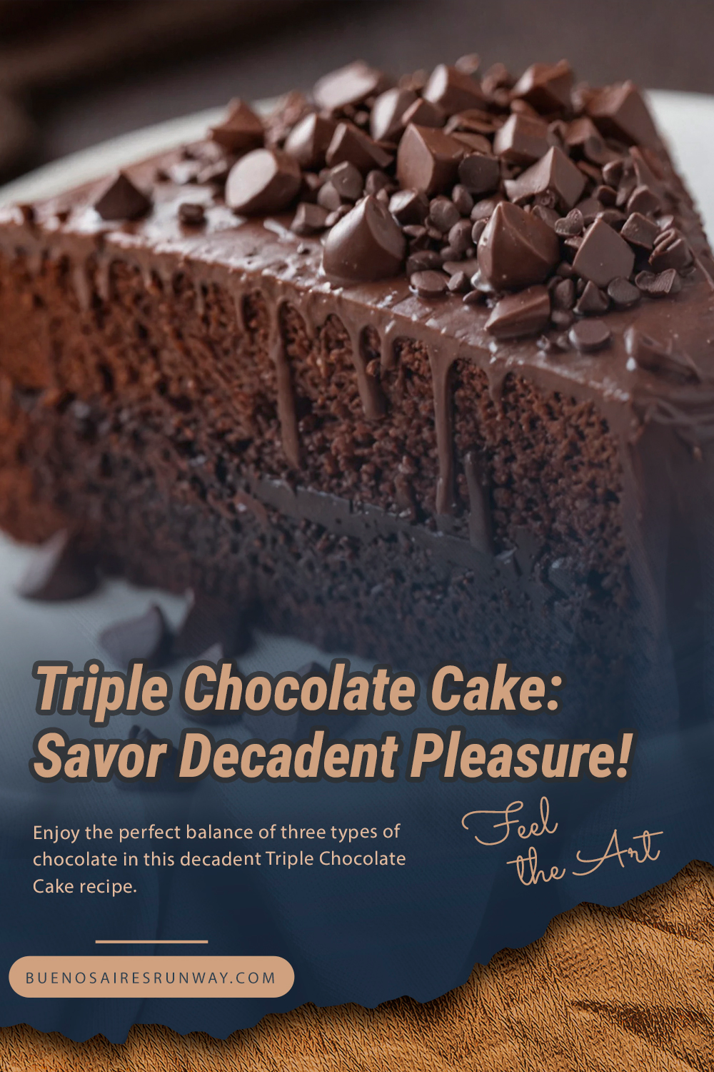 Triple Chocolate Cake: Savor Decadent Pleasure!