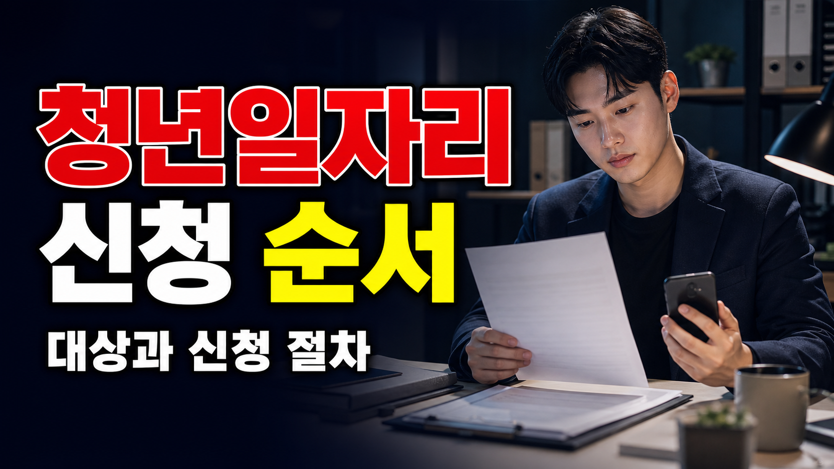 채용 전 승인이 먼저일까? 2026 청년일자리도약장려금 신청 순서 관련 핵심 정보를 상징적으로 보여주는 썸네일 이미지
