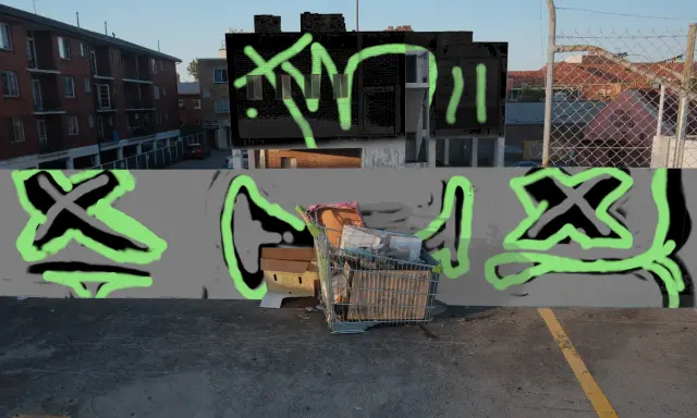 Graffiti artwork by ACE