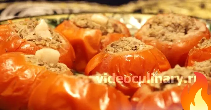 Постер Манты из помидоров