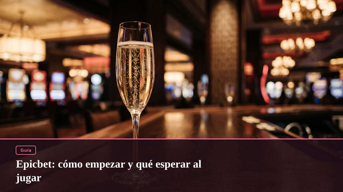 Epicbet: cómo empezar y qué esperar al jugar