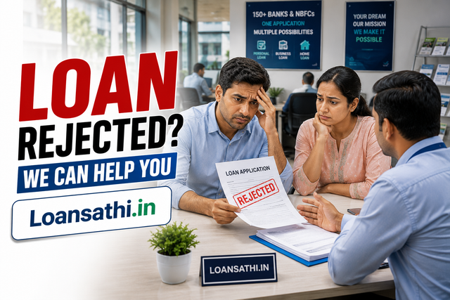 Loan Rejected? How Loansathi.in Helps Turn Rejections into Verified Approvals