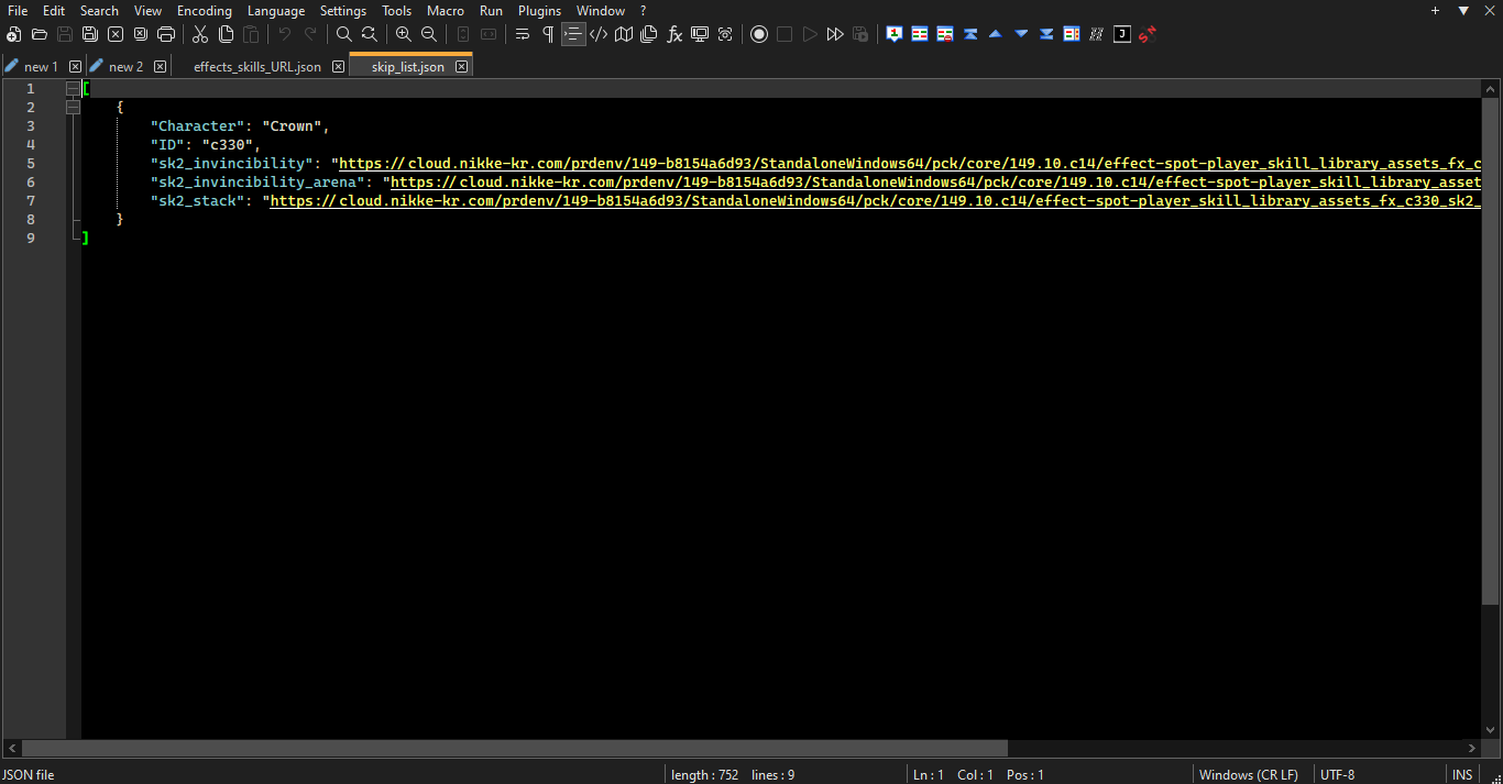 Skip list example 2