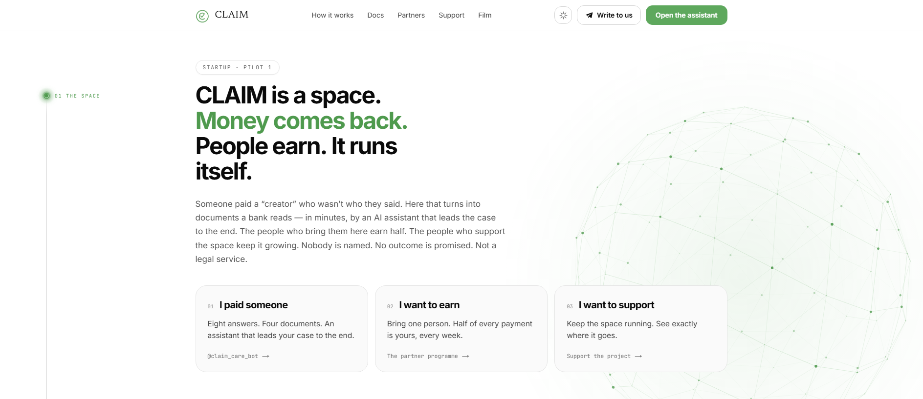 Stored capture of claim-project.com