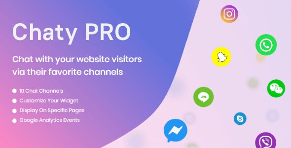 Download Chaty Pro 3.5.7 – WordPress Chat Plugin