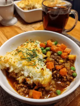 Vegan Lentil Shepherd’s Pie: Your Ultimate Comfort Dinner!
