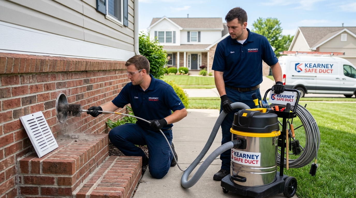 Kearney Safe Duct team at work