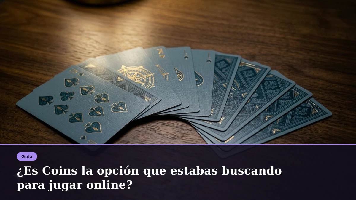 ¿Es Coins la opción que estabas buscando para jugar online?