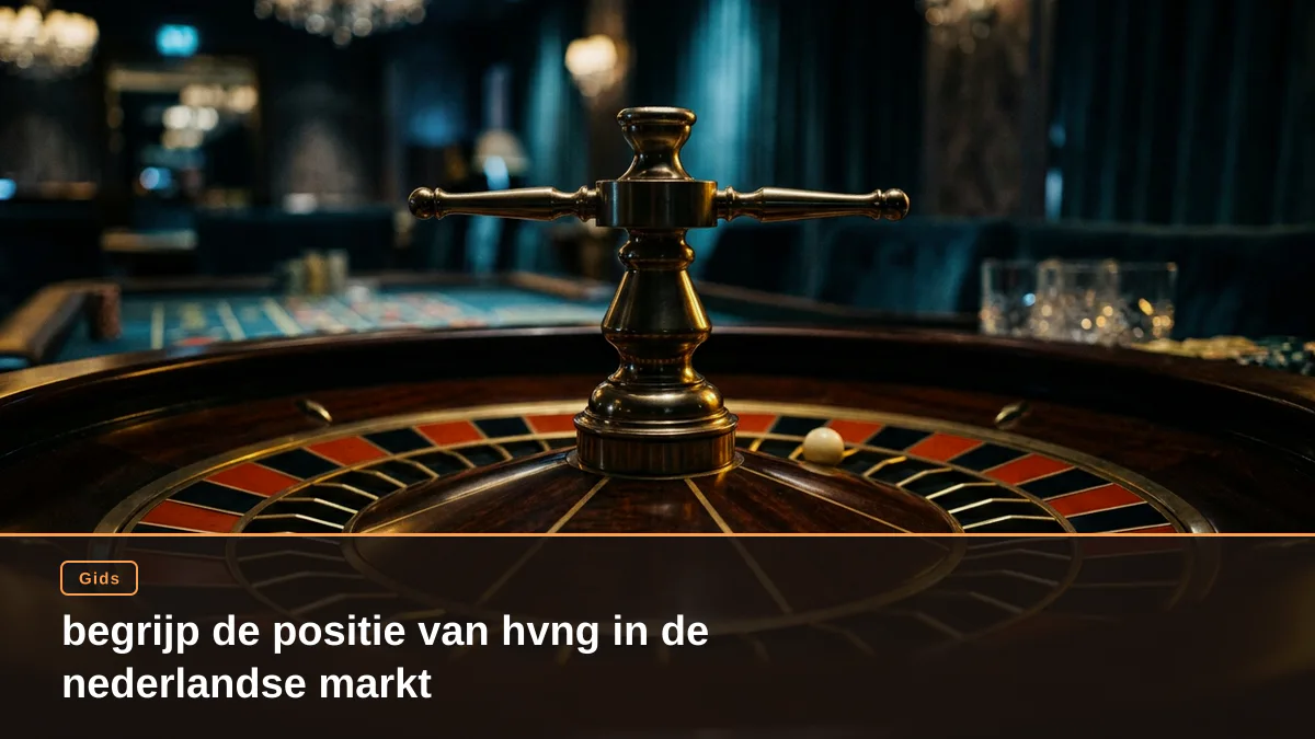 begrijp de positie van hvng in de nederlandse markt