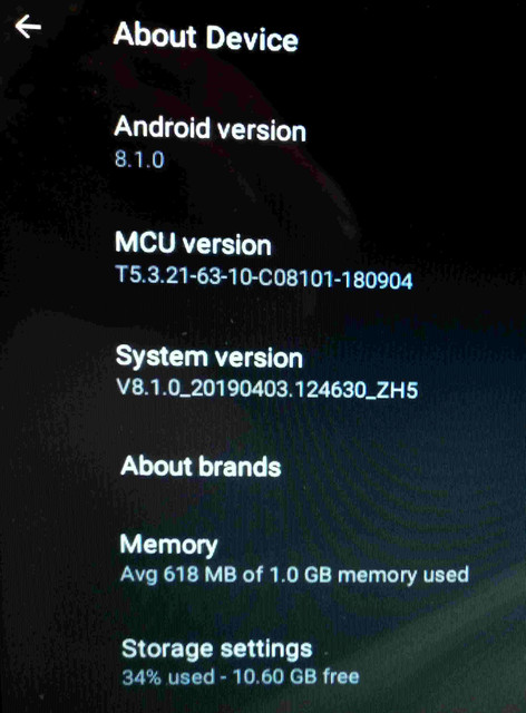 headunit-versions
