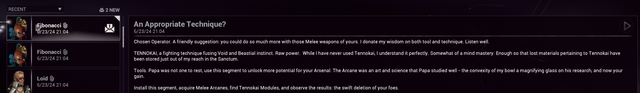 duble inbox messages - PC Bugs - Warframe Forums