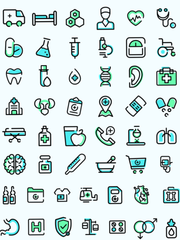 Medical Center Presentation + 50 Animated Icons - 8