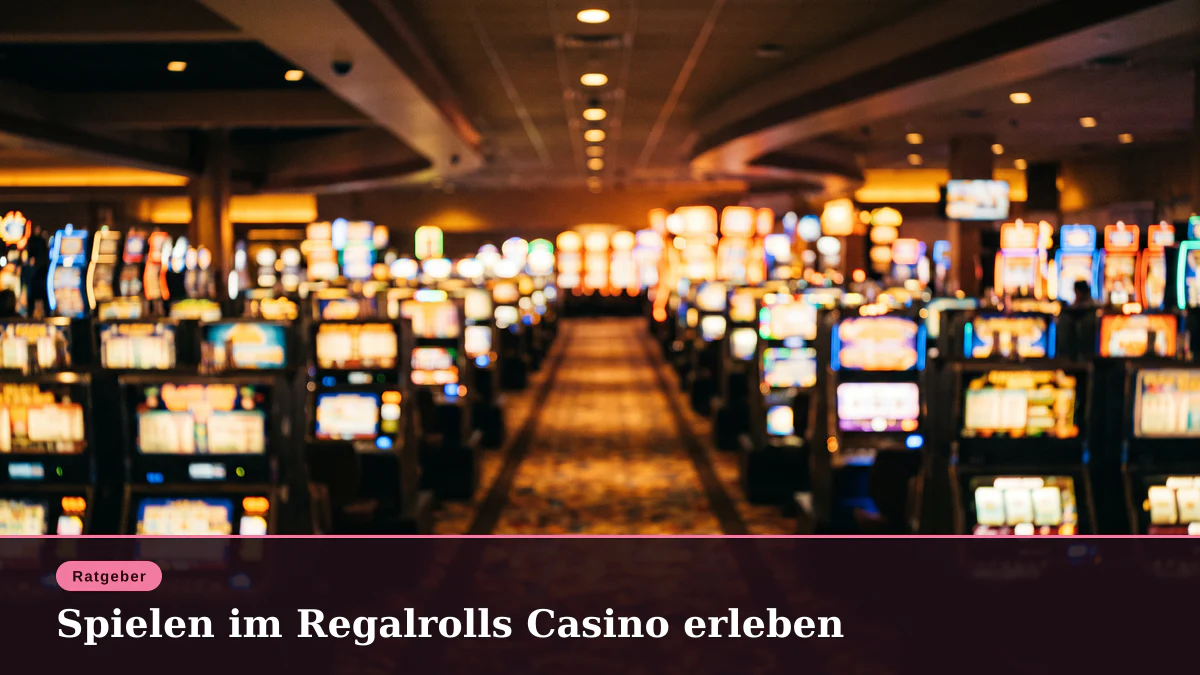 Spielen im Regalrolls Casino erleben