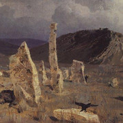 Убитый солдат Близ селения Мечки 1883