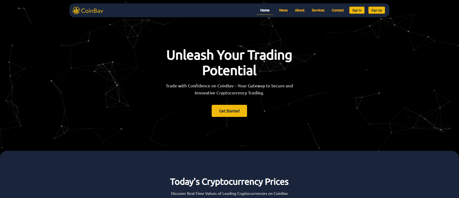 Stored capture of coinbav.com
