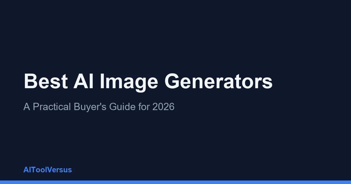 Best AI Image Generators
