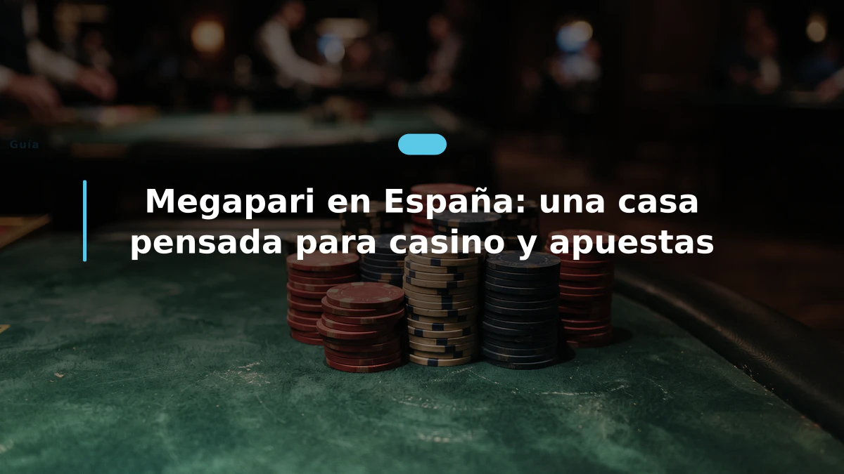 Megapari en España: una casa pensada para casino y apuestas