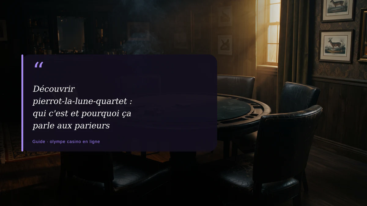 Découvrir pierrot-la-lune-quartet : qui c'est et pourquoi ça parle aux parieurs
