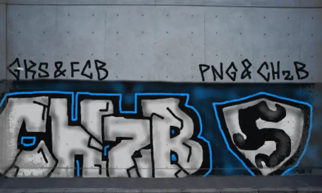 Graffiti artwork by GieKSaTauzen