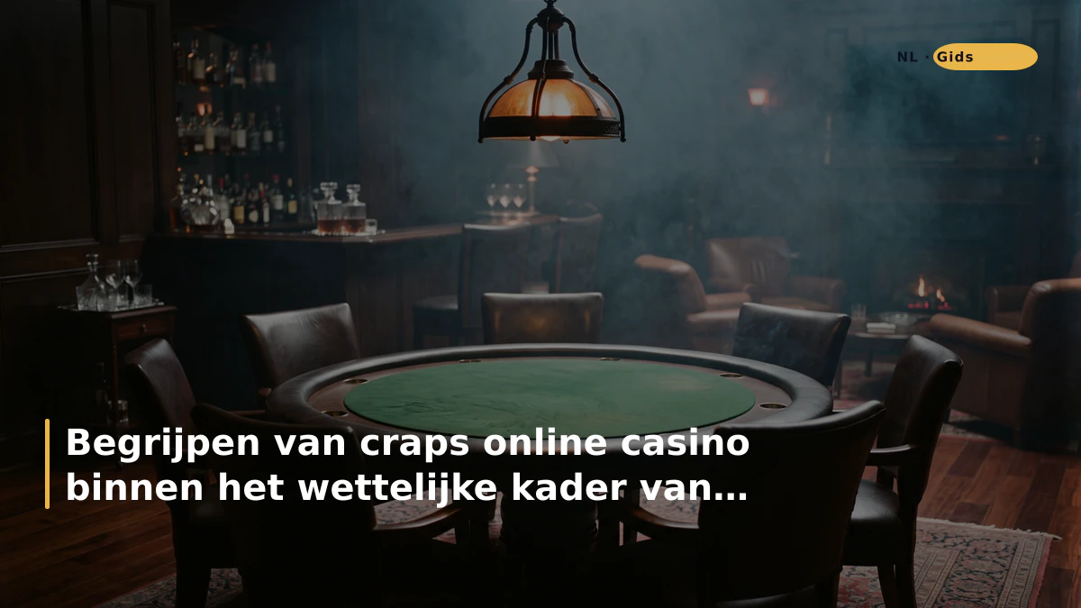 Begrijpen van craps online casino binnen het wettelijke kader van Nederland