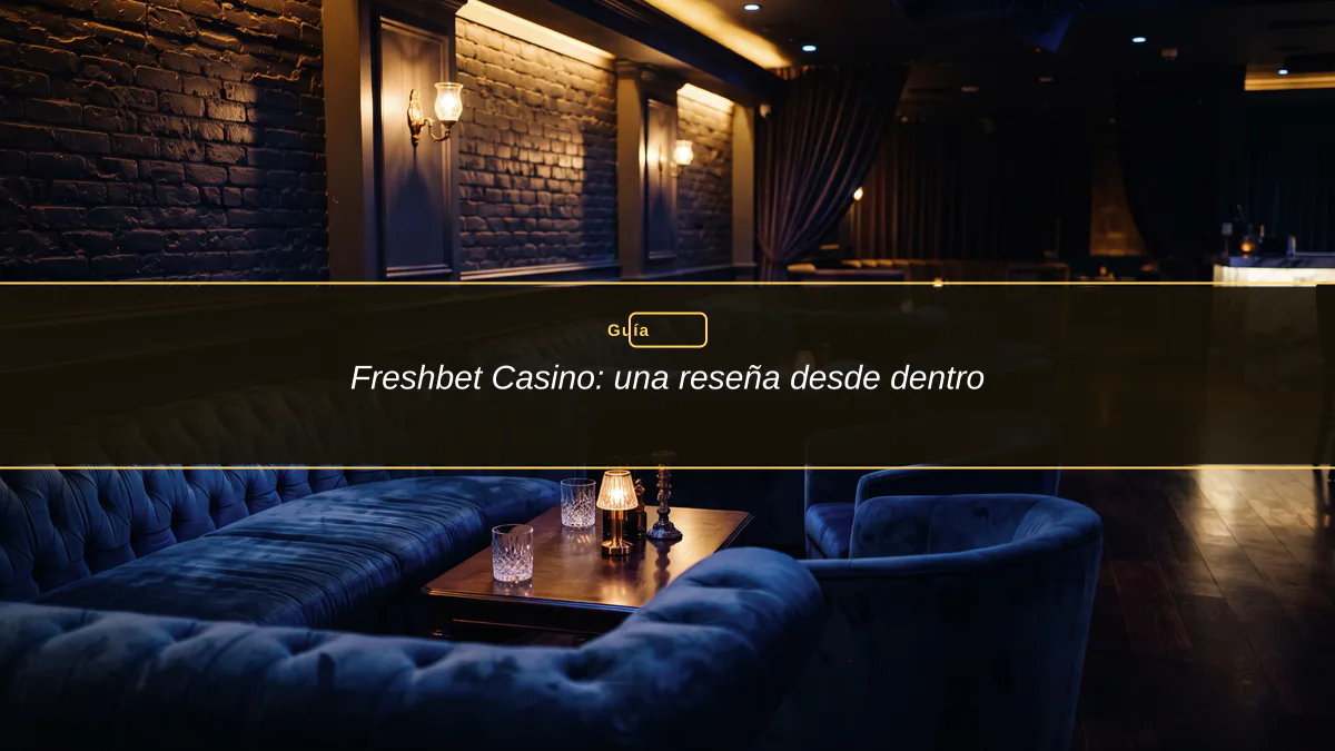 Freshbet Casino: una reseña desde dentro