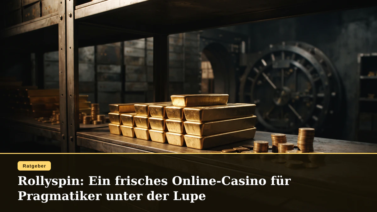 Rollyspin: Ein frisches Online-Casino für Pragmatiker unter der Lupe