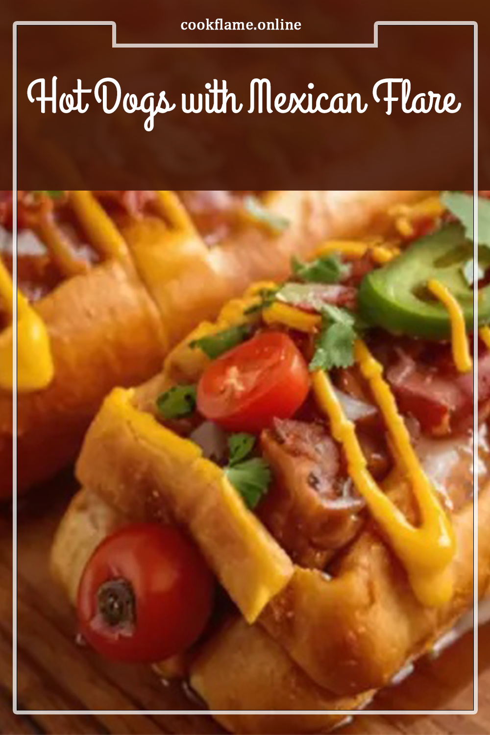 Hot Dogs with Mexican Flare