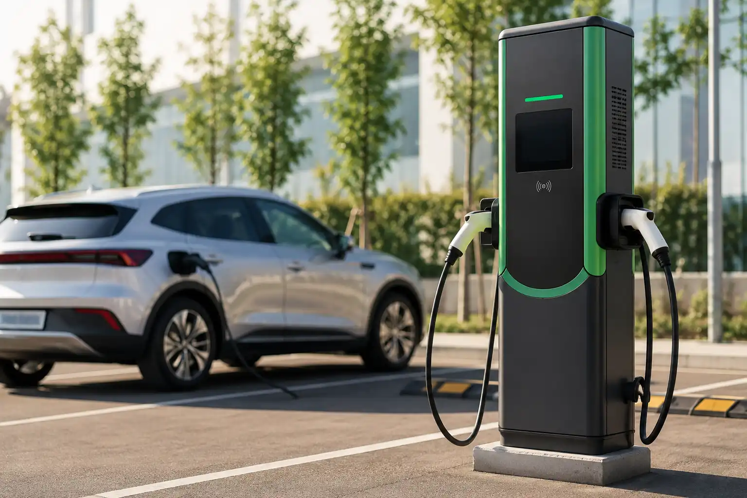 22kW Fast EV Charger for commercial use
