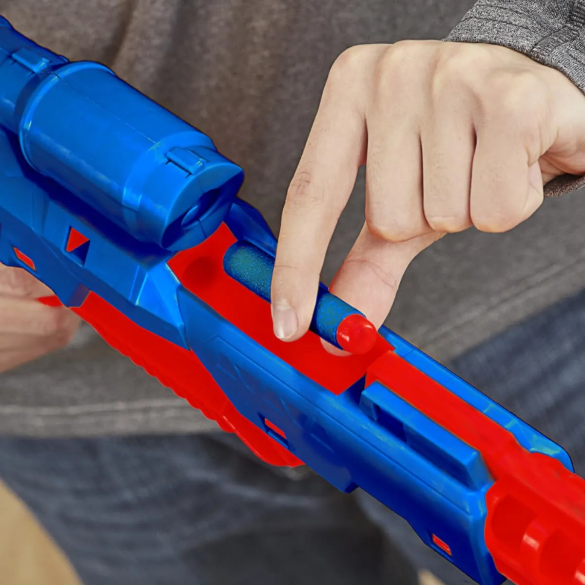 Nerf Alpha Strike Wolf LR-1 Blaster with Targeting Scope, 12 Nerf Darts, Toys for Kids Teens and Adults, Fun Gift Toy for Boys, Birthday Gift Toy for Kids Ages 8+ photo 3