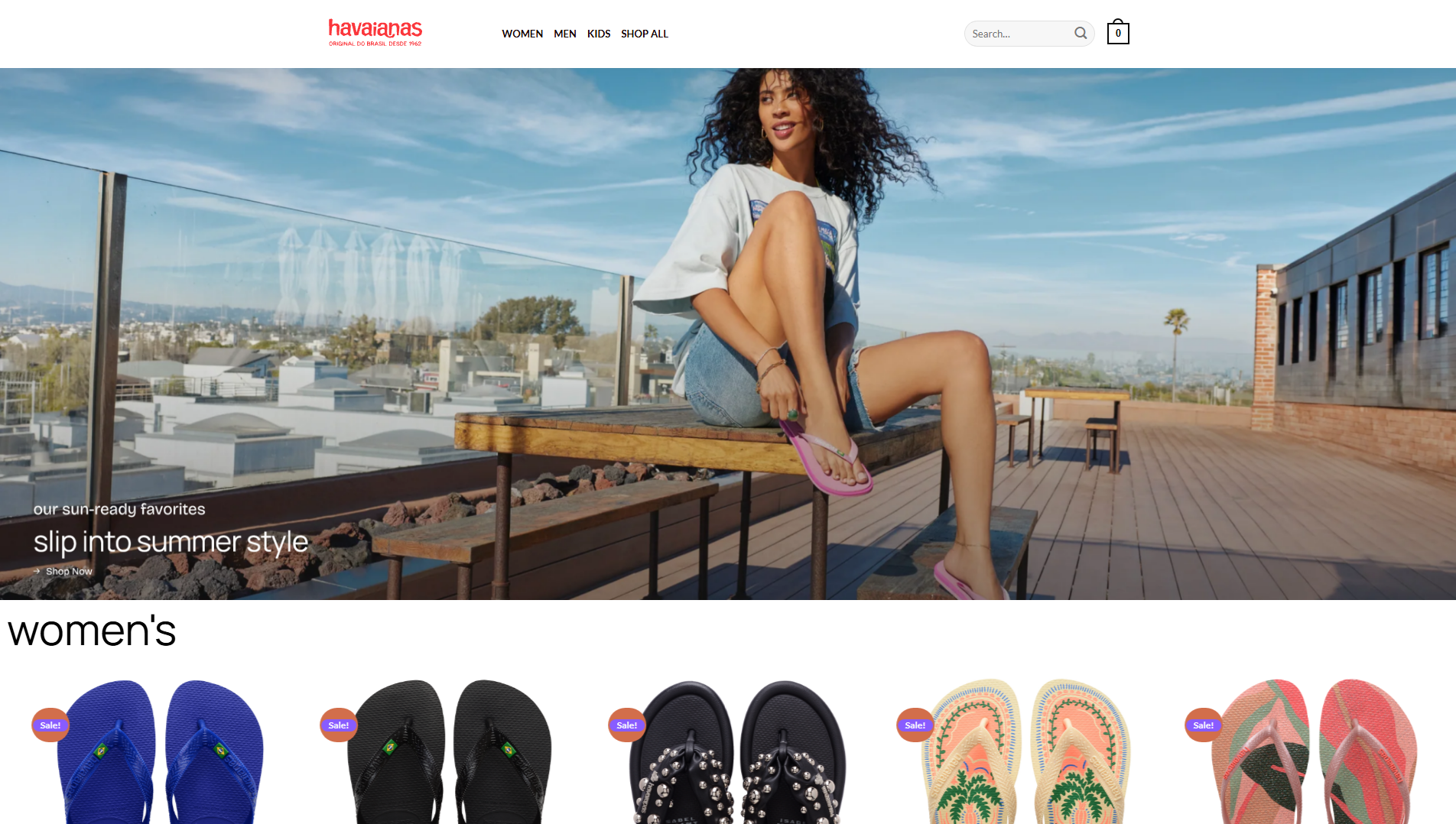 Stored capture of havaianaswom.shop