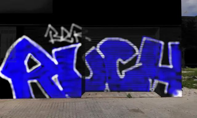 Graffiti artwork by BZR