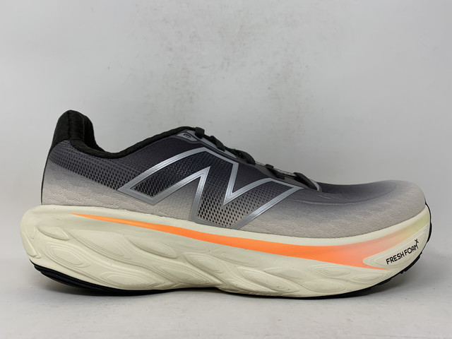 Men's New Balance Fresh Foam X 1080v14, Black/Angora/Mango, 10.5 D