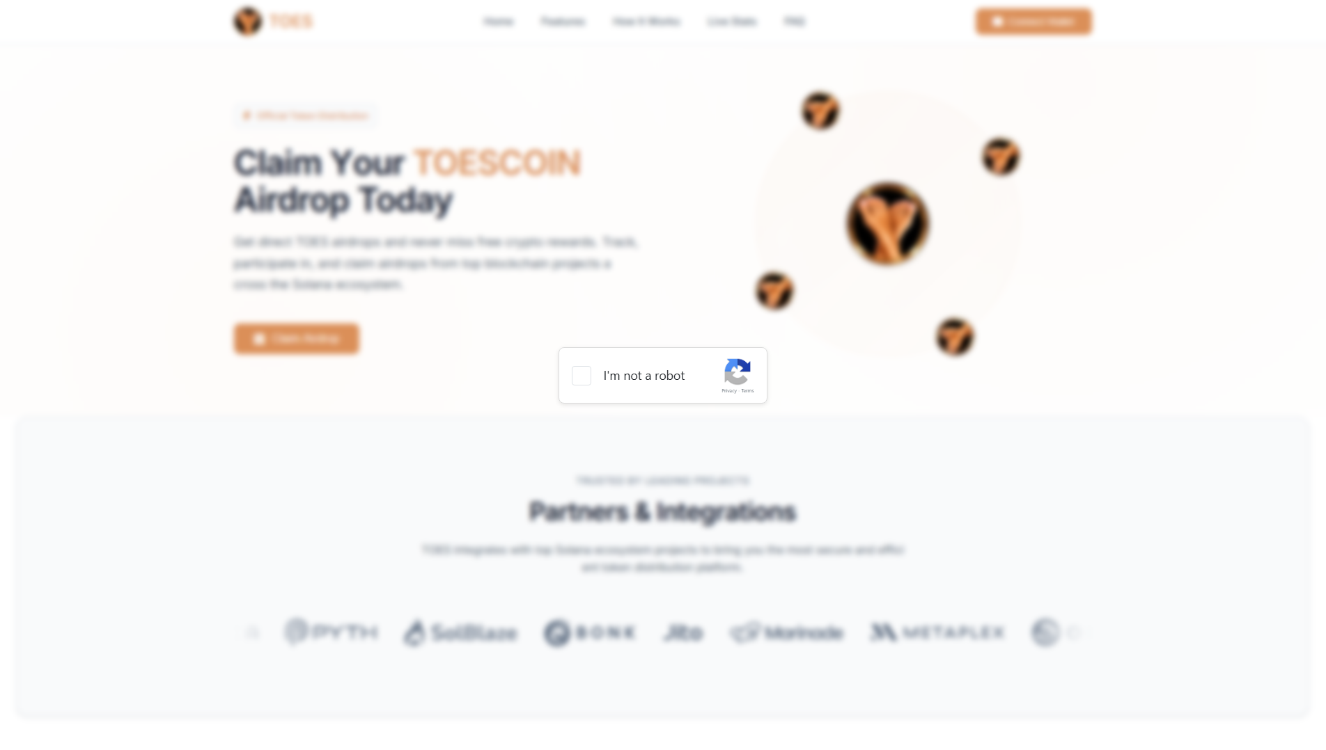 Stored capture of toescoin.digital