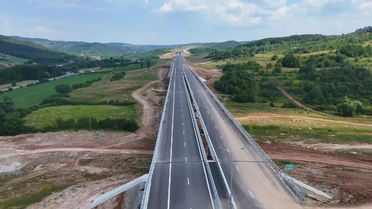 Autostrada Transilvania: încă 12,24 km deschiși între Zimbor și Românași