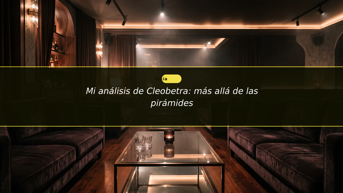 Mi análisis de Cleobetra: más allá de las pirámides