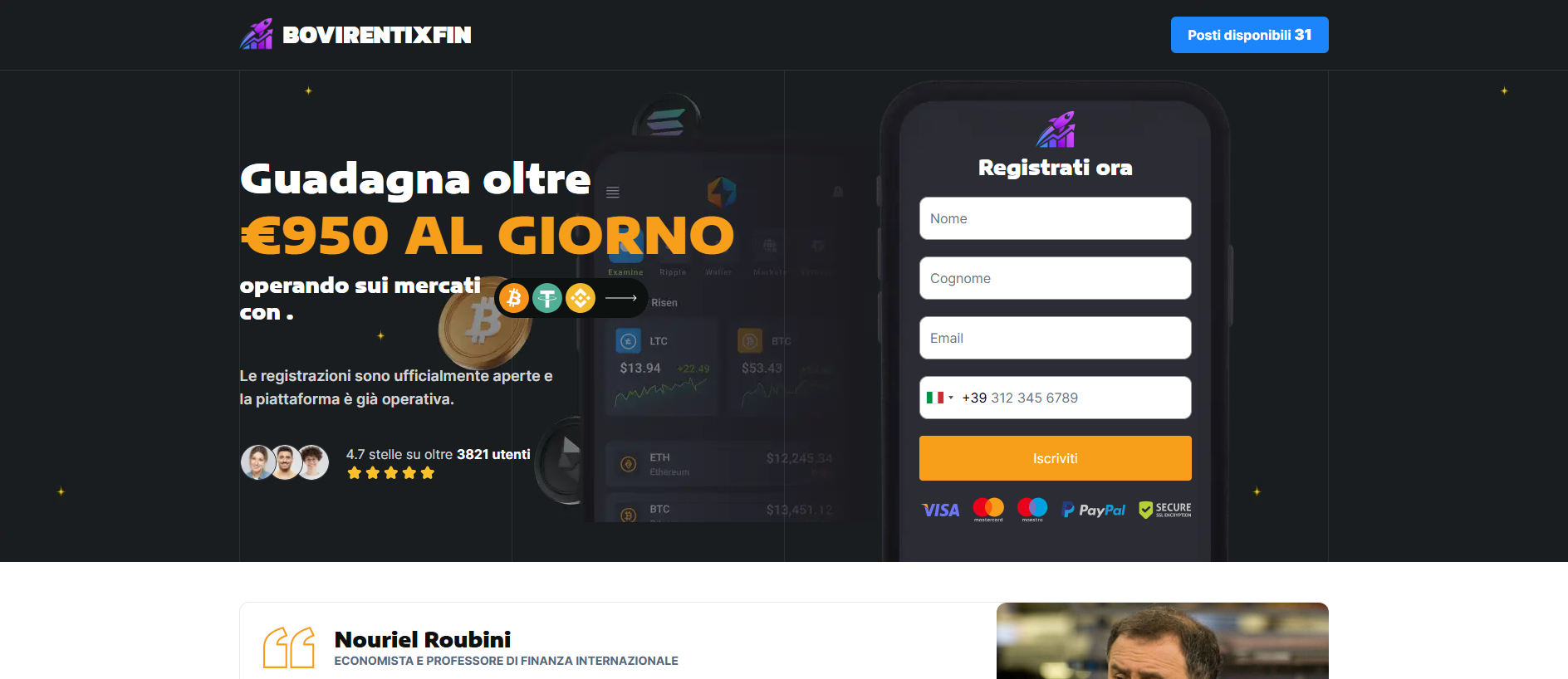 Forensic screenshot of [REDACTED] showing the phishing page layout