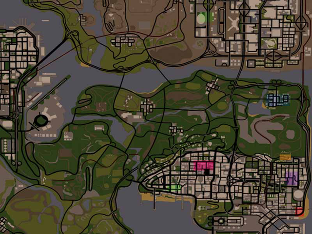 map san andreas