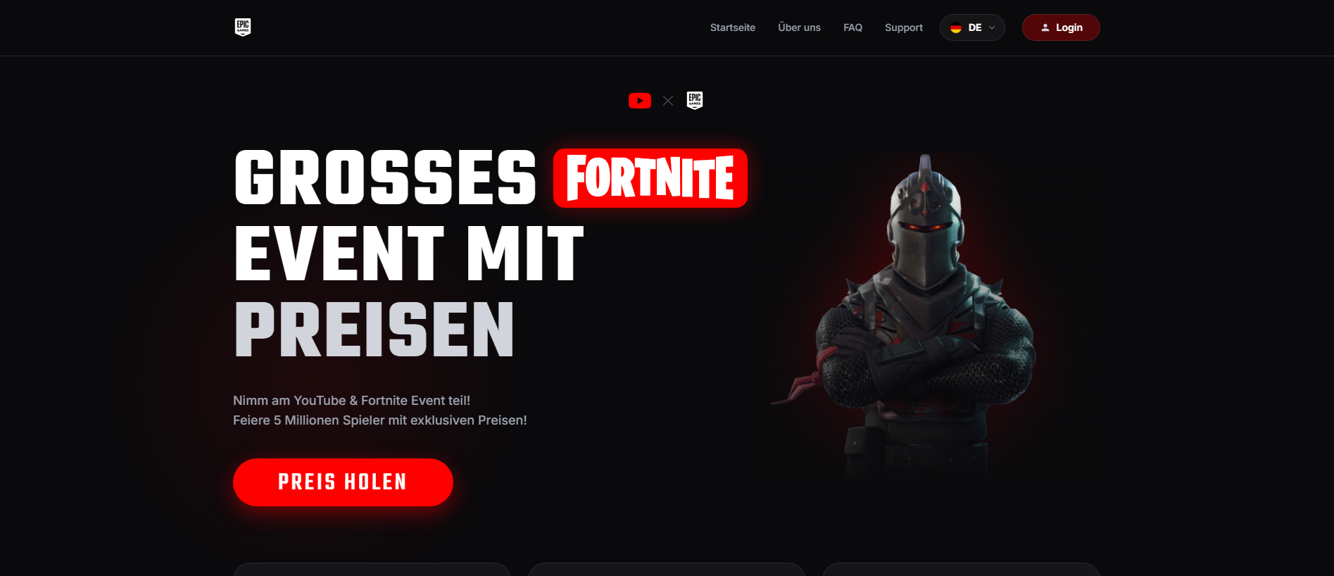 Forensic screenshot of [REDACTED] showing the phishing page layout