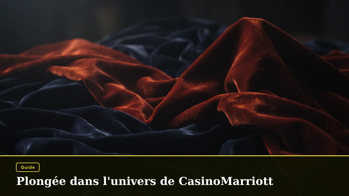 Plongée dans l'univers de CasinoMarriott