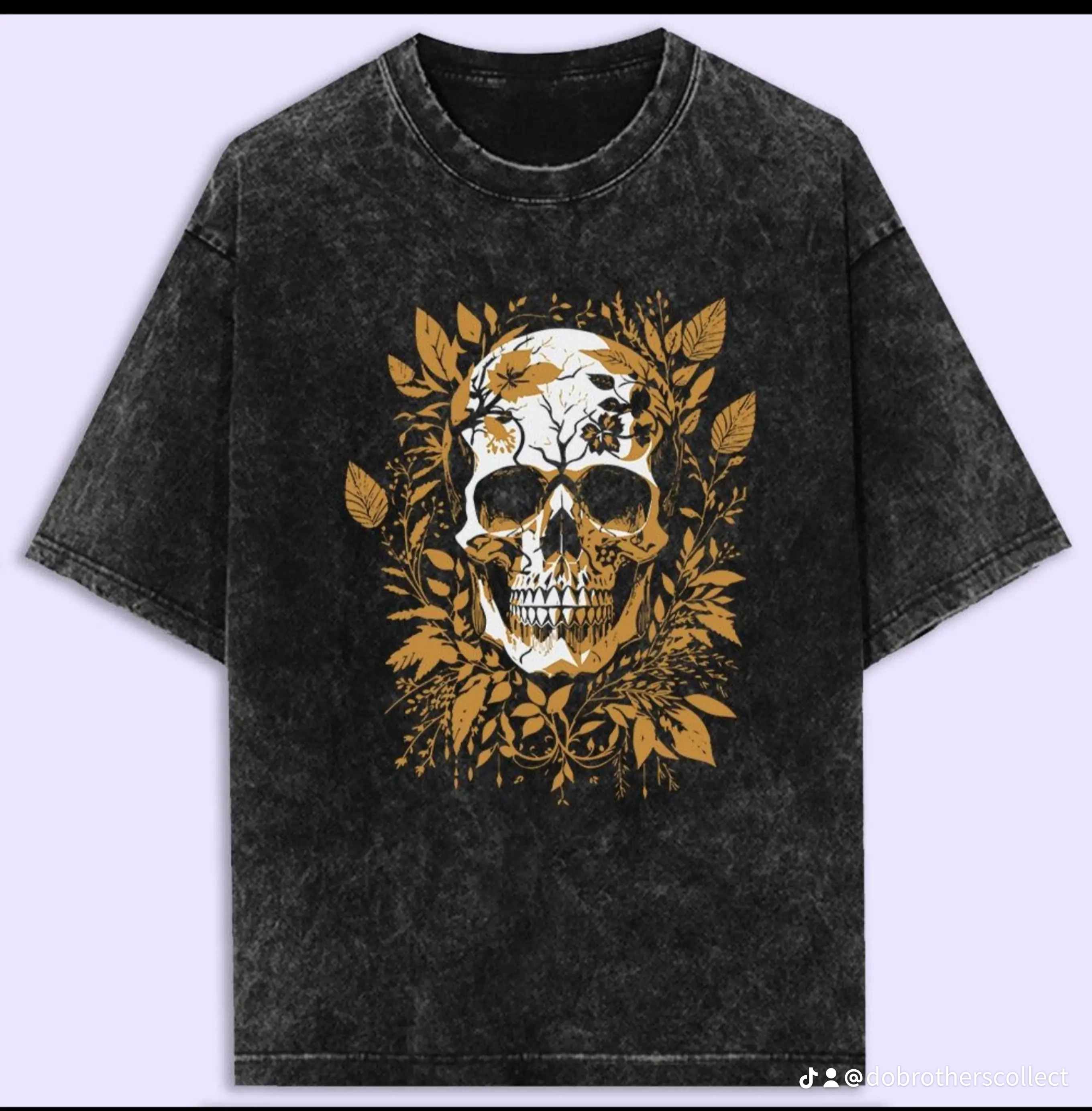Customize printed drop shoulder t shirt - Image 2