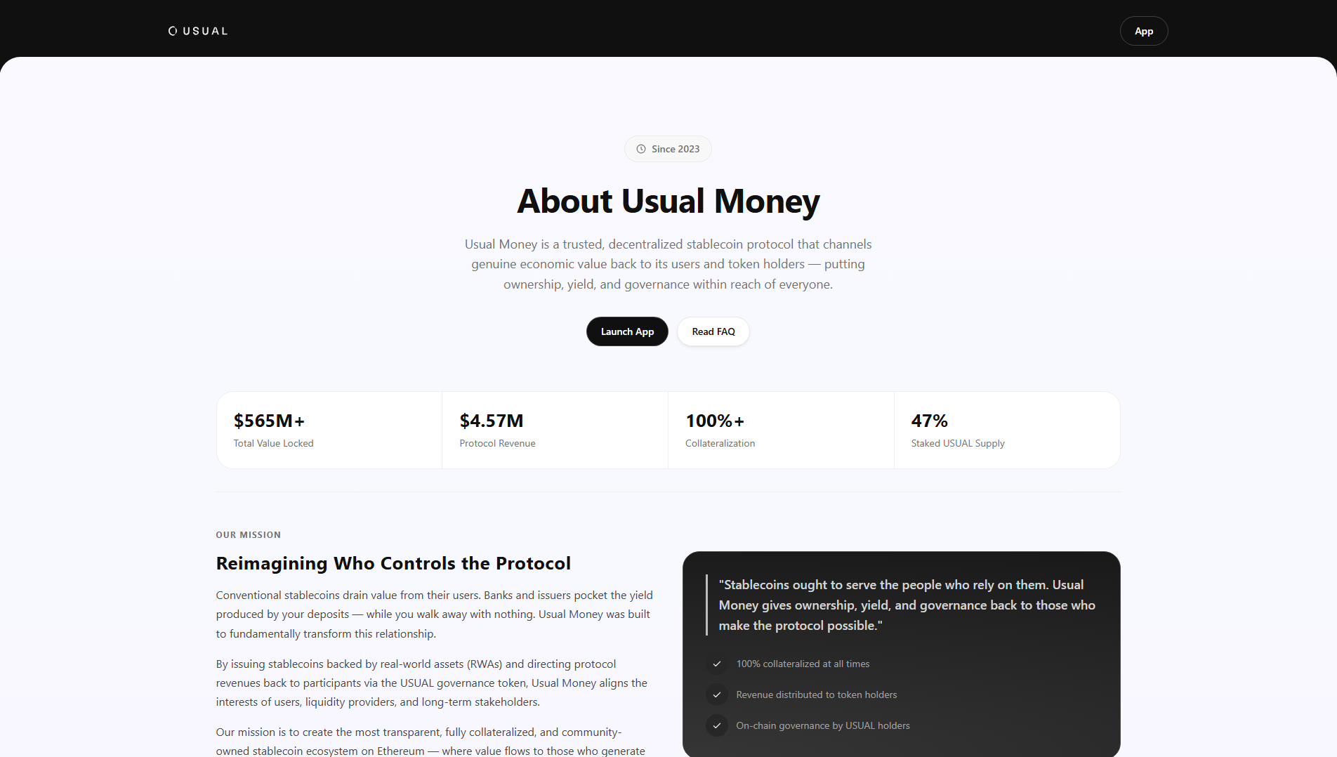 Stored capture of usualmoneys.com