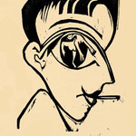 Профиль головы (автопортрет) 1930